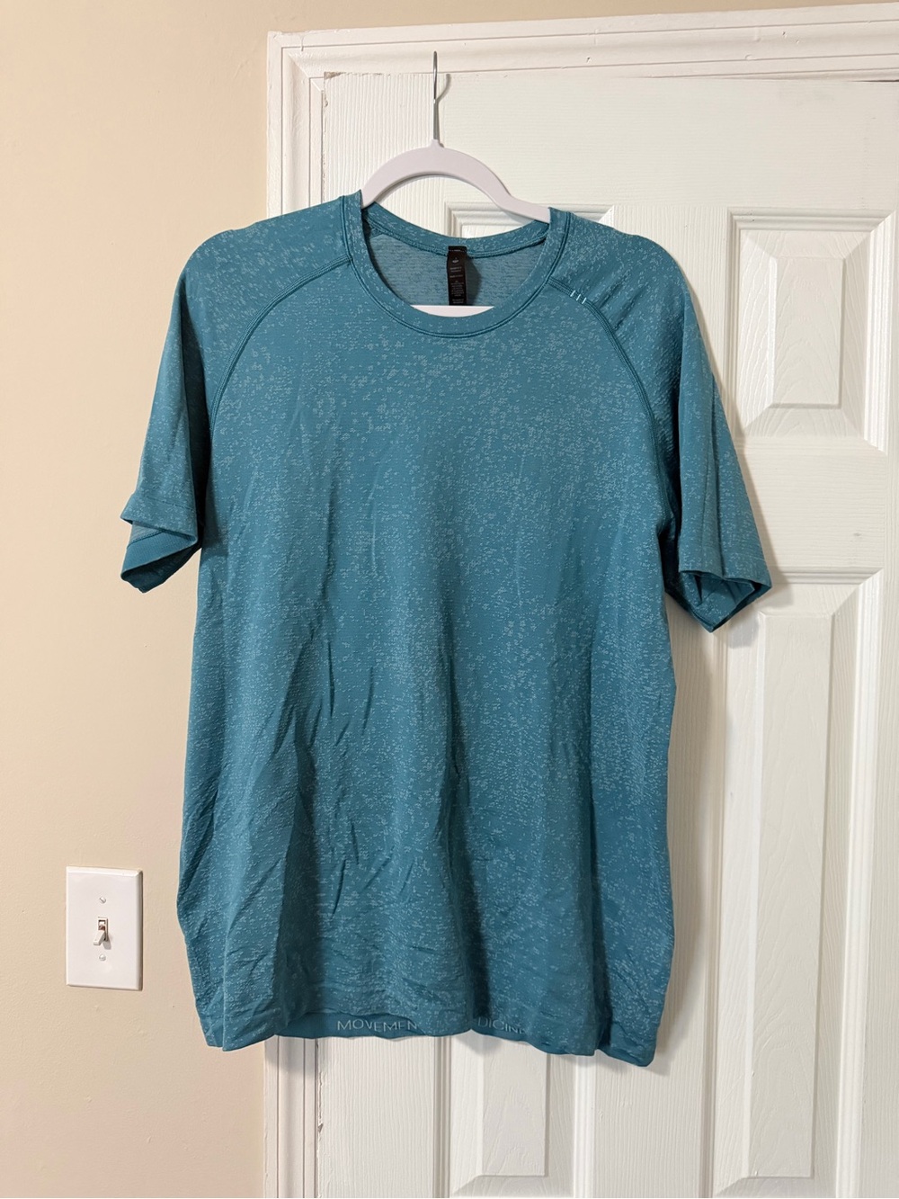 lululemon athletica Teal Short-Sleeve Athletic Tee